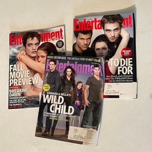 Breaking Dawn Twilight magazines